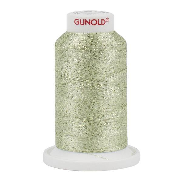 50530 - Light Mint Green with Tone On Tone Sparkle 30 Wt Gunold Poly Star - Oh My Crafty Supplies Inc.