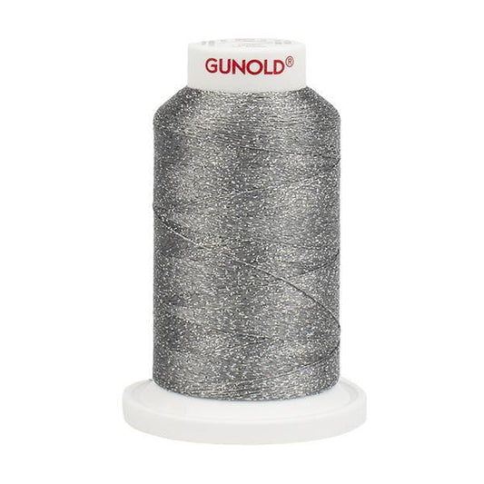 50626 - Light Cool Gray with Tone On Tone Sparkle 30 Wt Gunold Poly Star - Oh My Crafty Supplies Inc.