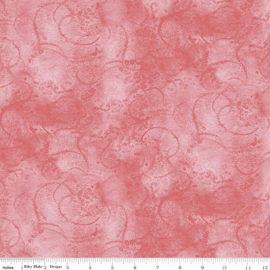 Painter's Watercolor Swirl Cotton Candy 1/2 yard