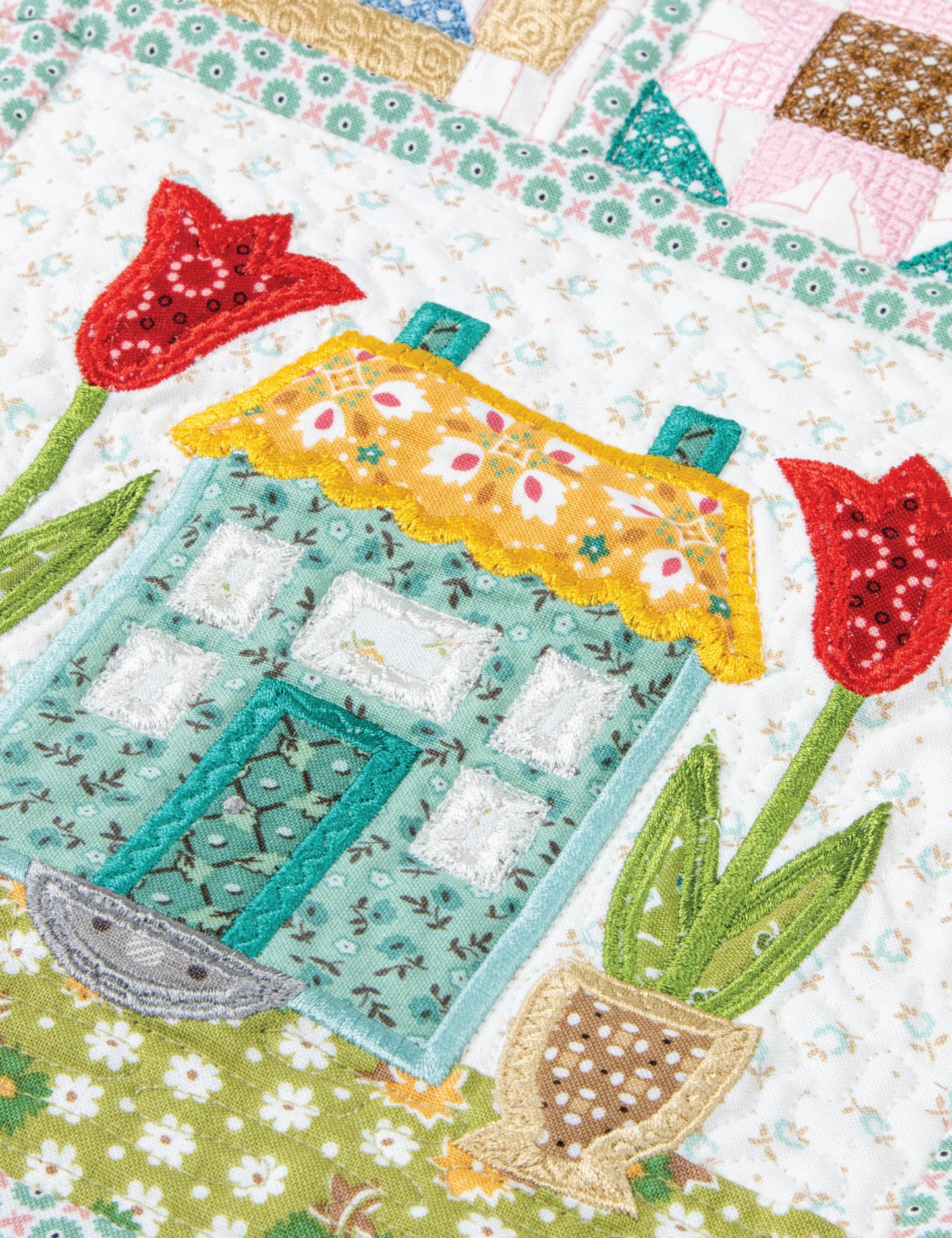 Machine Embroidery Home Town Quilt Projects