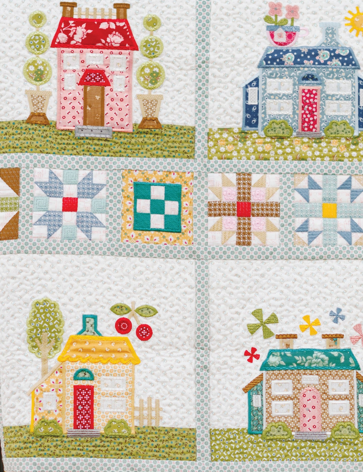 Machine Embroidery Home Town Quilt Projects