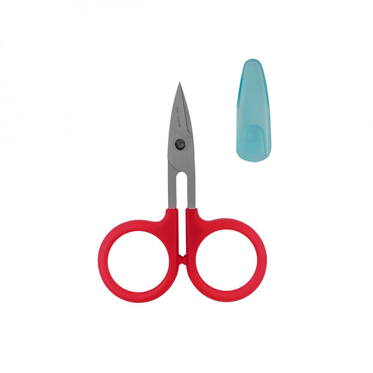 Perfect Scissors Karen Kay Buckley Curved Blade Red