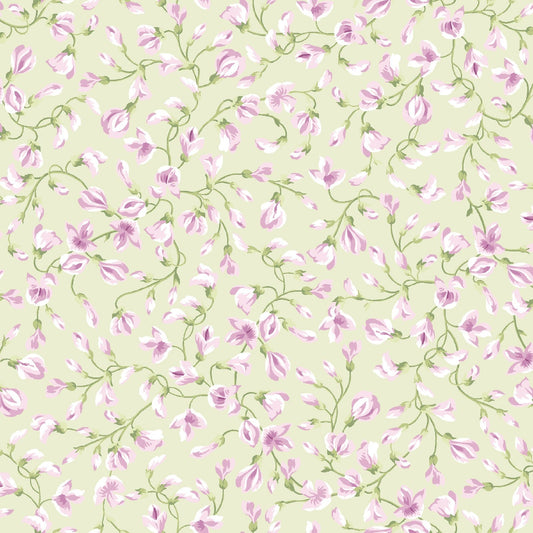 Sugar Lilac Buds (Green) 1/2 yard