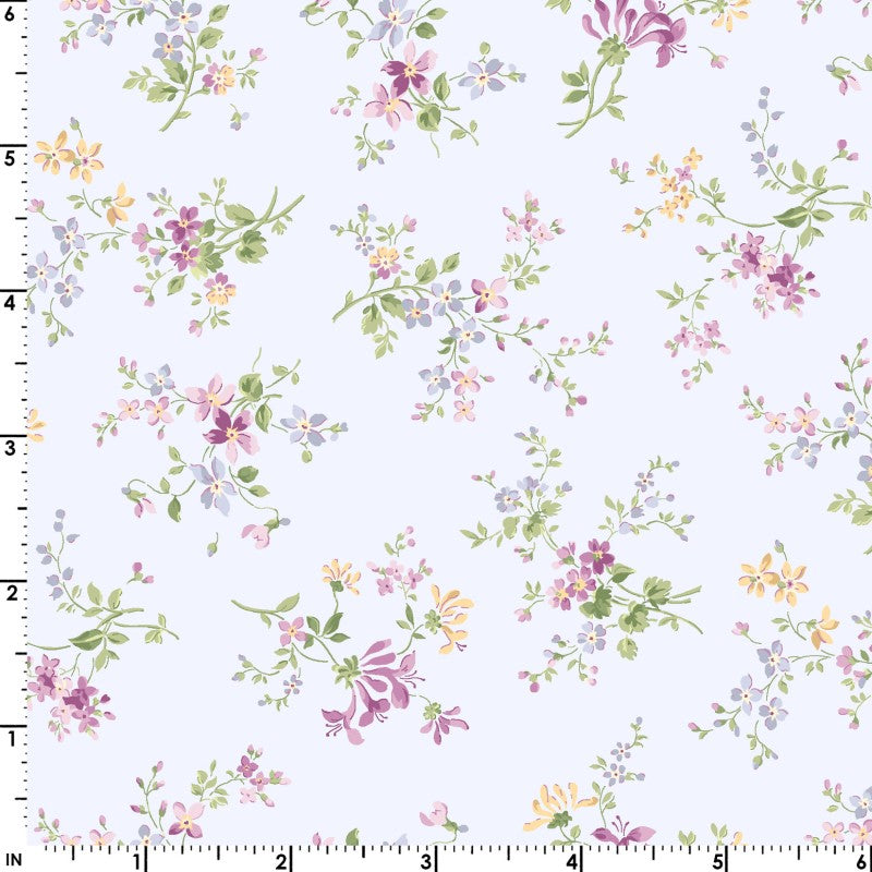 Sugar Lilac Mini (Blue) 1/2 yard