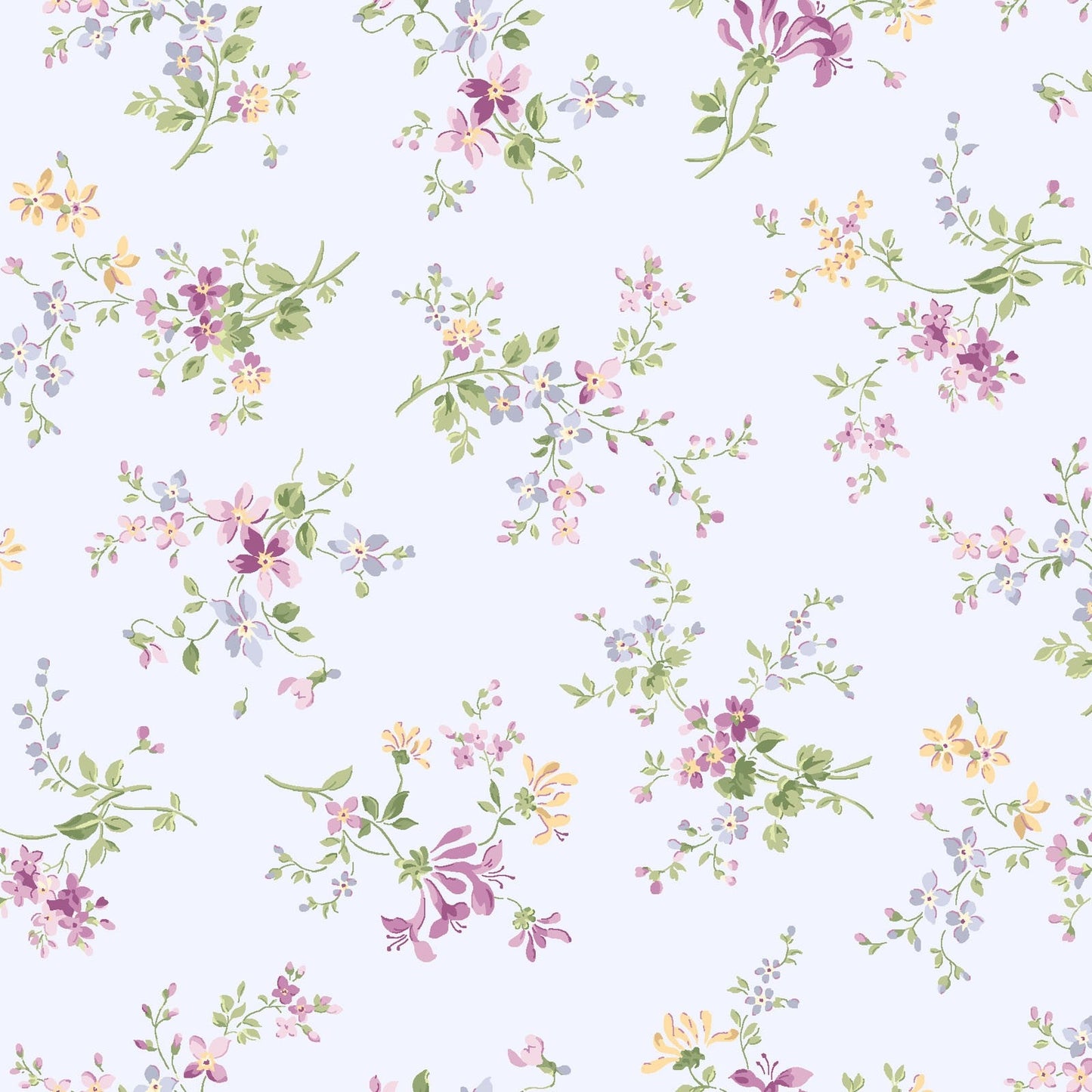 Sugar Lilac Mini (Blue) 1/2 yard