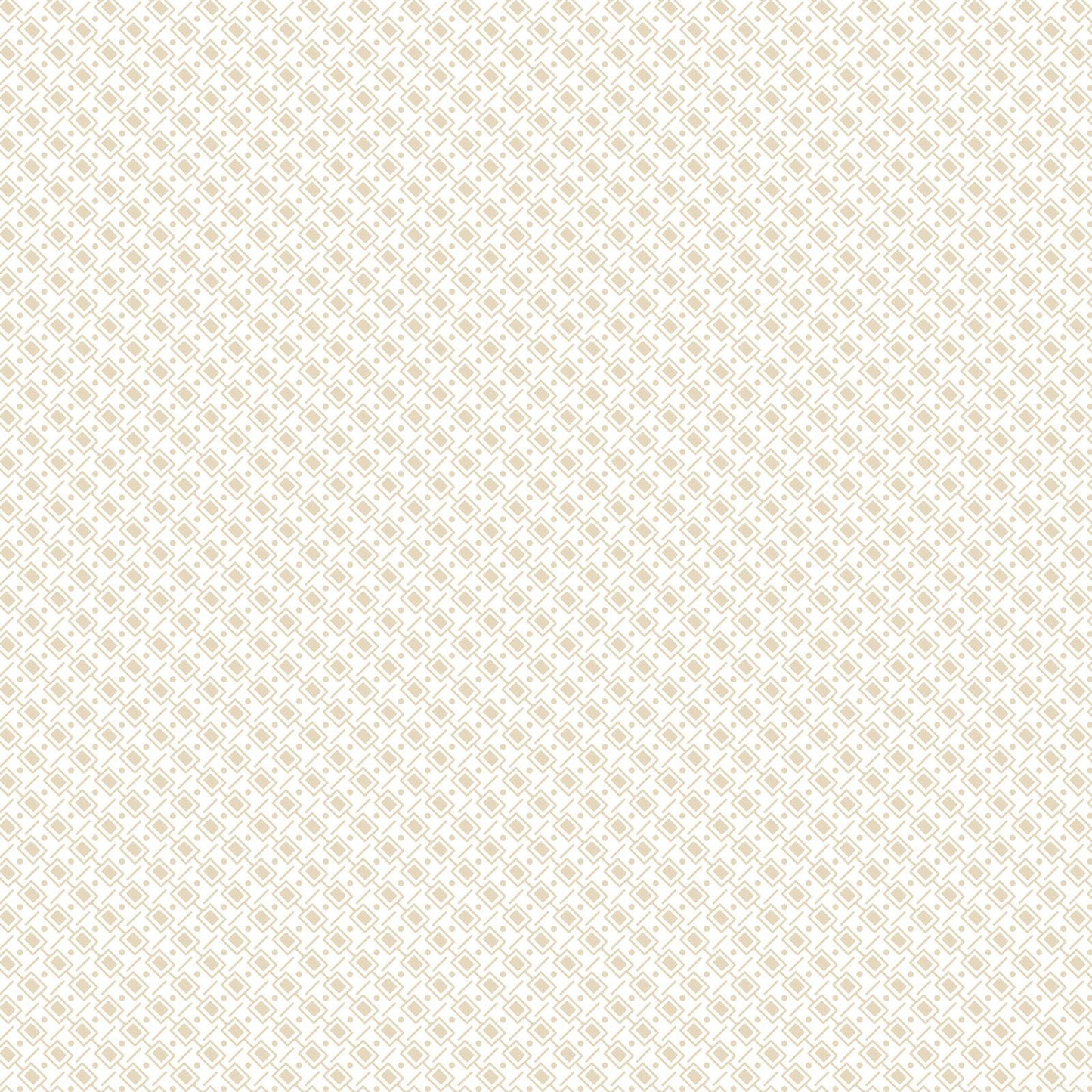 Sugar Lilac Squares (Cream) 1/2 yard