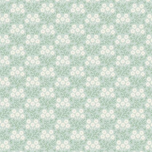 Birdsong Trailing Flowervine (Light Green) 1/2 yard