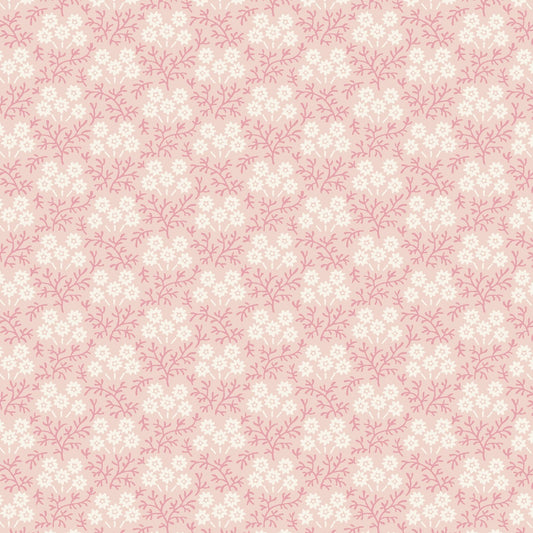 Birdsong Trailing Flowervine (Pink) 1/2 yard