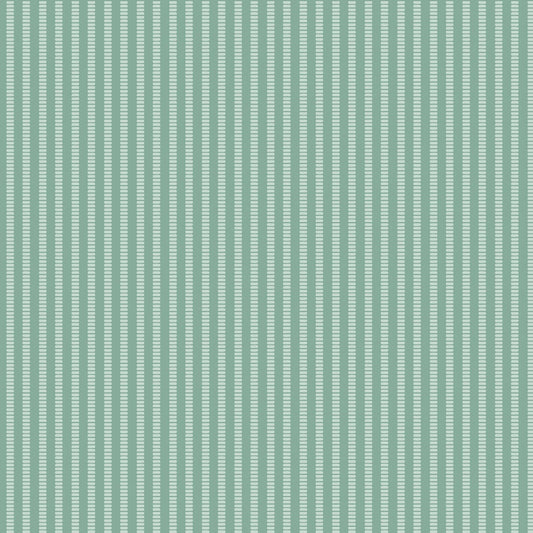 Birdsong Stripe (Green) 1/2 yard