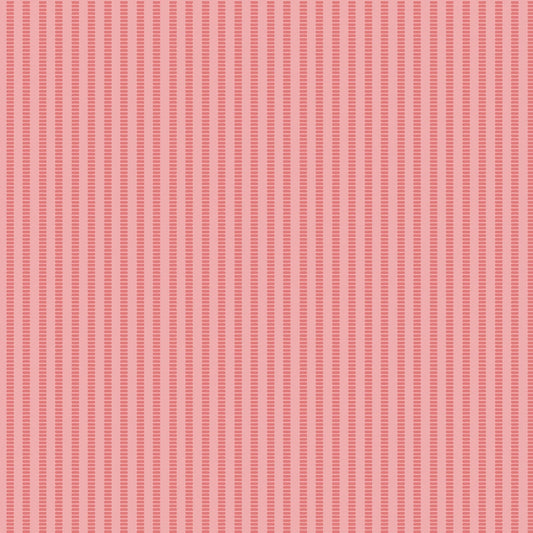 Birdsong Stripe (Pink) 1/2 yard