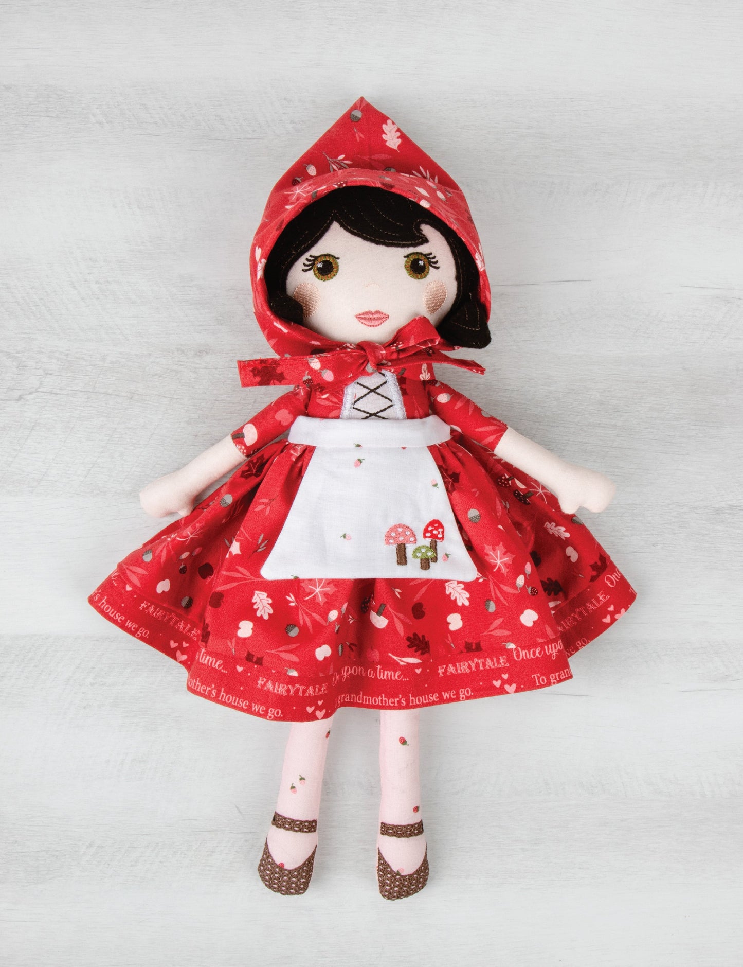 Machine Embroidery Red Riding Hood & Friends Dolls