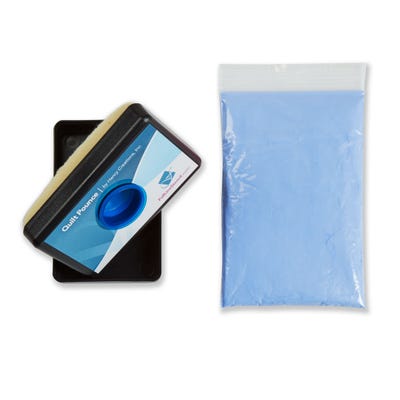 Blue Quilt Pounce Marking Tool