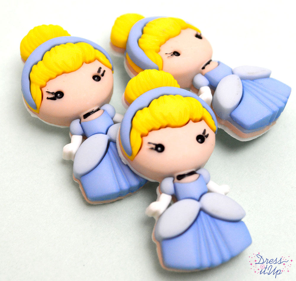 Dress It Up Buttons - Cinderella Button Singles