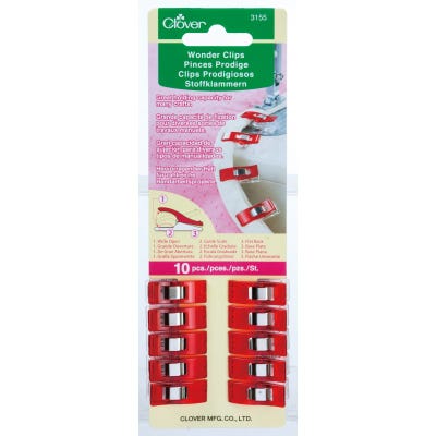 Clover Wonder Clips - 10 pk