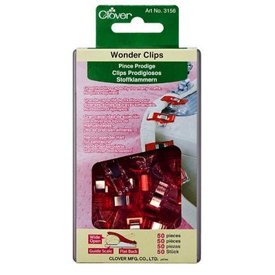 Clover Wonder Clips - 50 pk