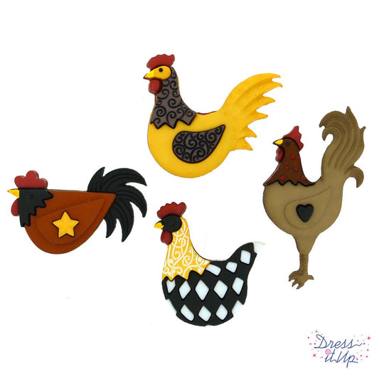 Dress It Up Buttons -Hen House