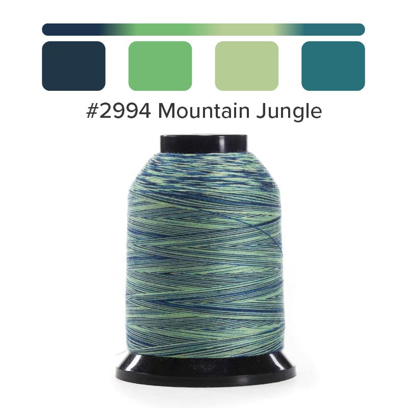 Finesse Thread - Variegated -#2994 Mountain Jungle