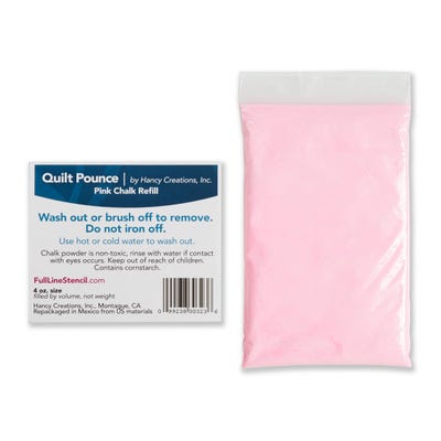 Quilt Pounce Pink Chalk Refill