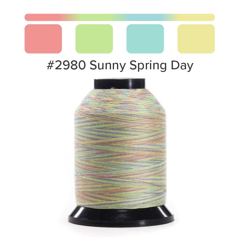 Finesse Thread - Variegated -#2930 Sunny Spring Day